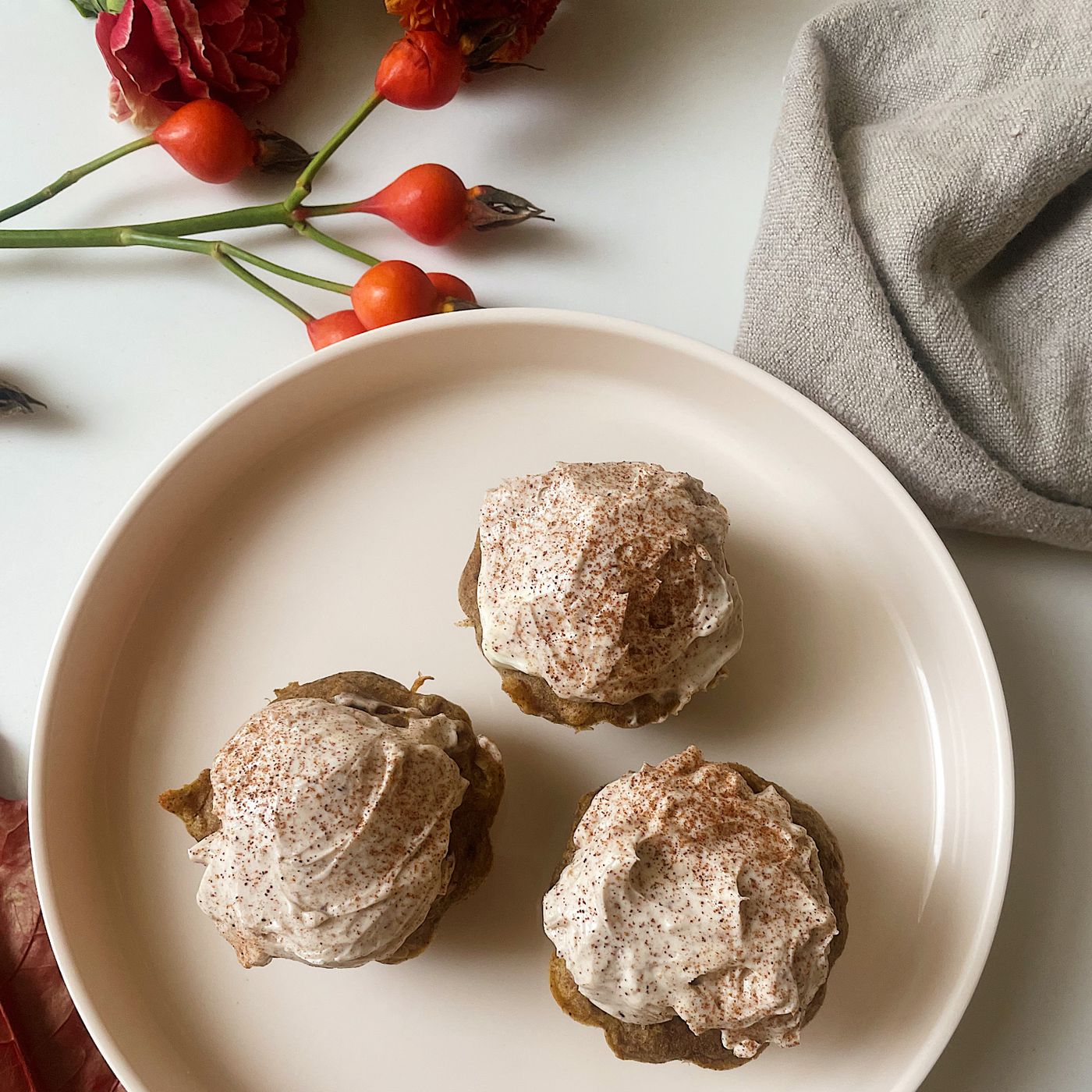 "Pumpkin spice" muffins