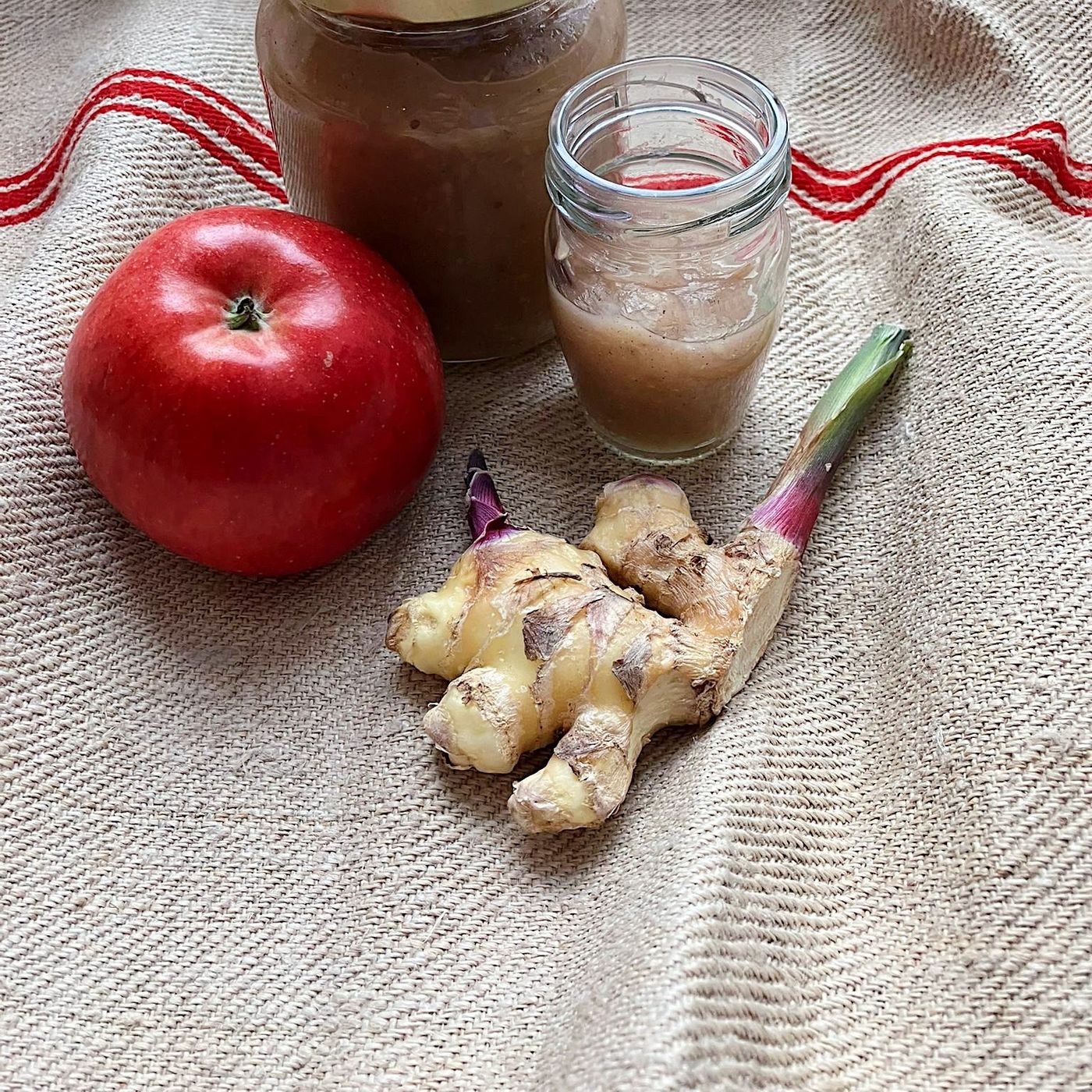 Ninnas äppelmos med ingefära