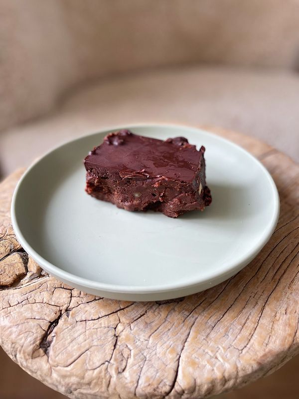 Choklad- och nötbrownie