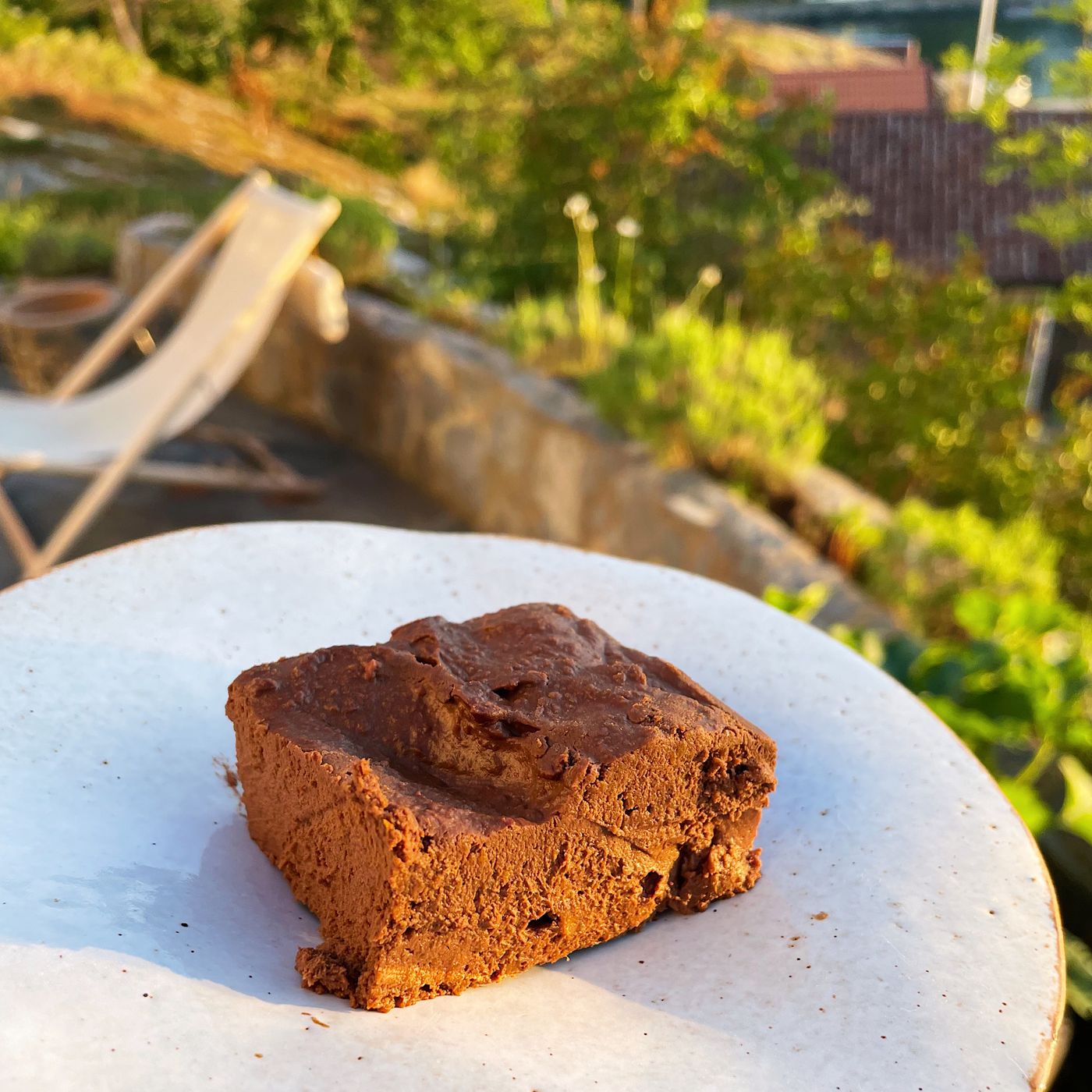 Chokladfudge på två ingredienser