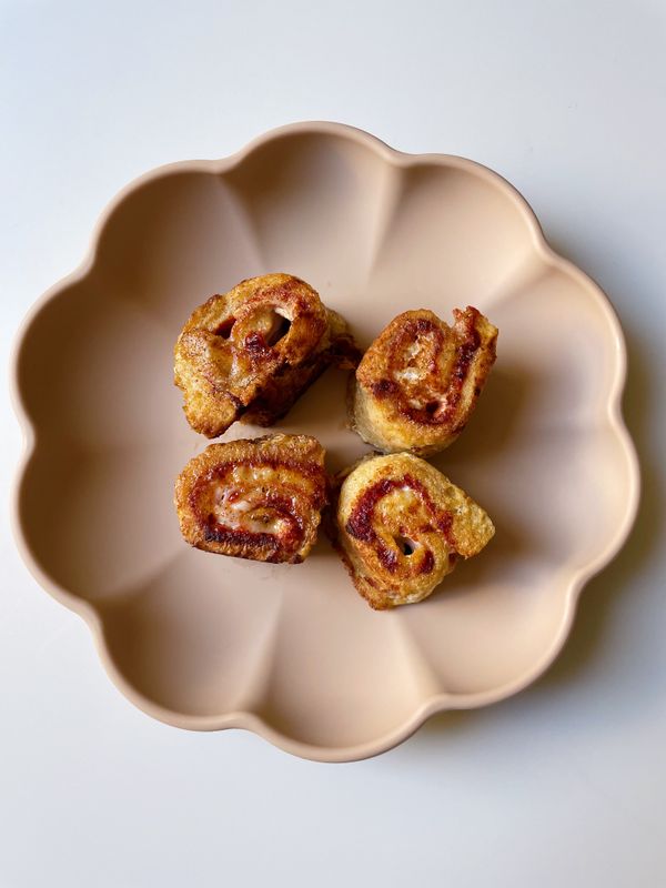 Pizzabullar gjorda på toast