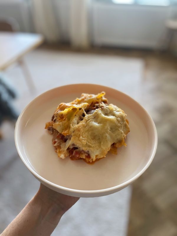 Lasagne för hela familjen