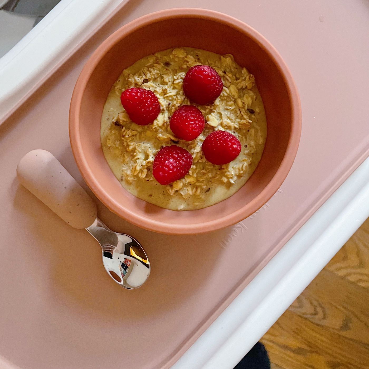Over night oats (kall gröt) med gurkmeja