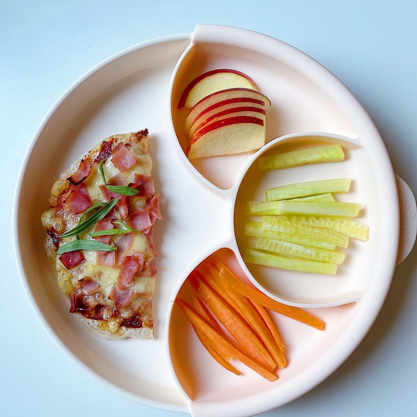 Havrepizza capricciosa