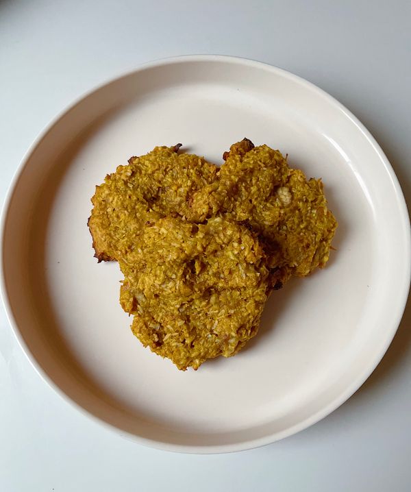 Saffranskakor med kokos och jordnötssmör