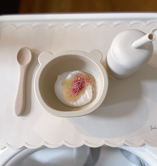 Kokosyoghurt med päronkompott