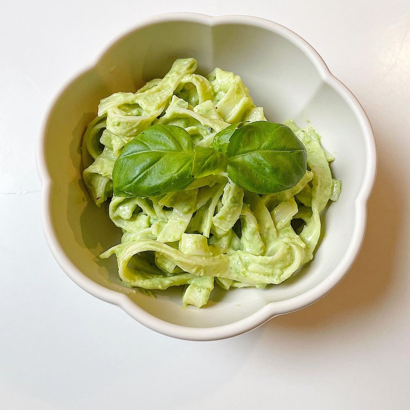 Ärt- och färskostpasta