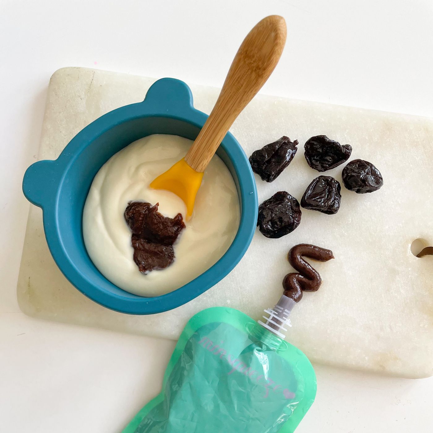 Hemmagjord katrinplommonpuré