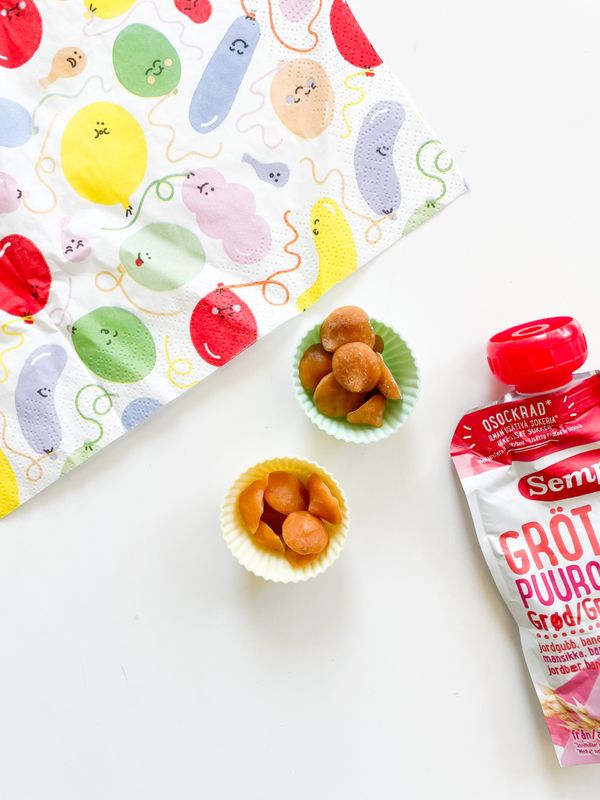 Frysta klämmisbitar