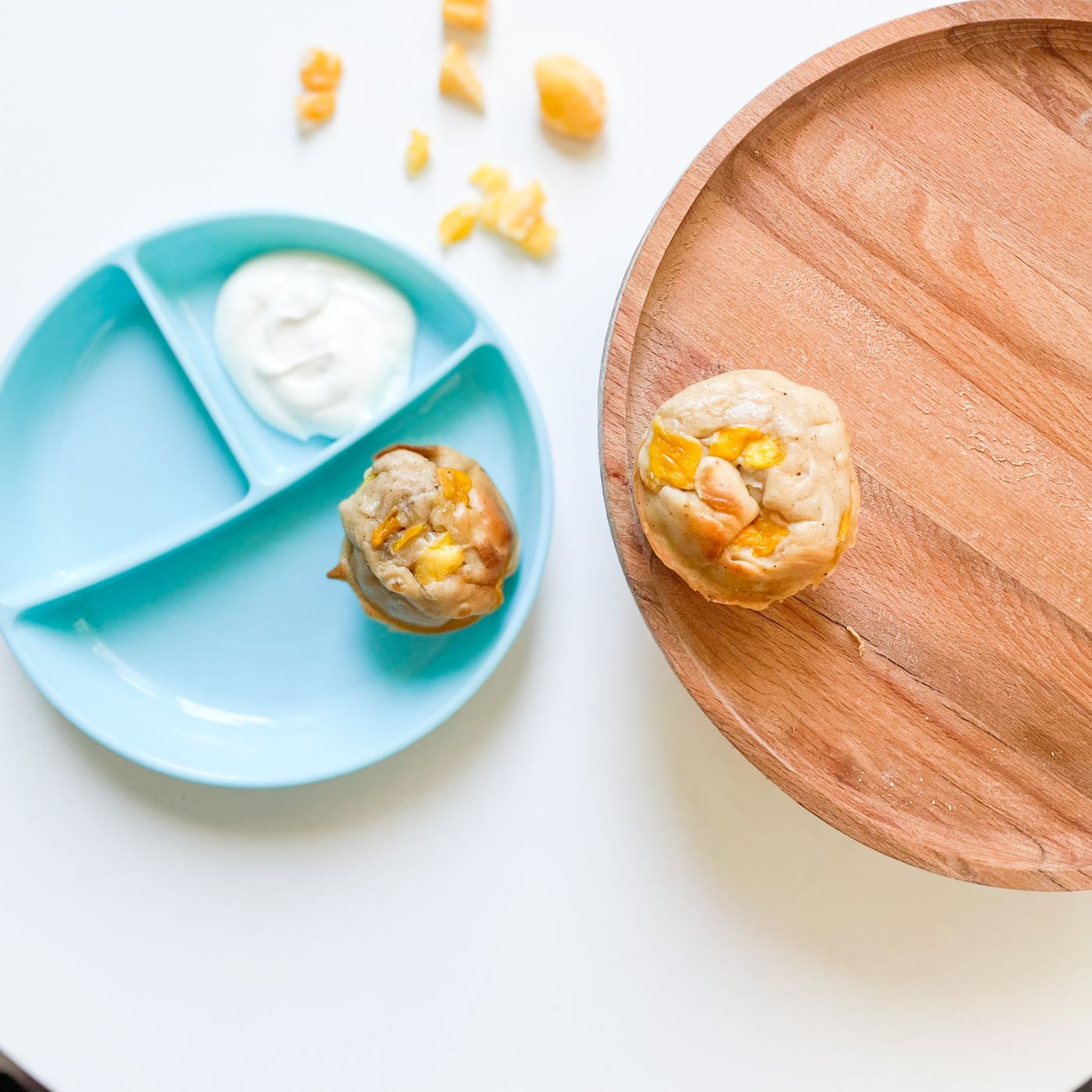 Yoghurtmuffins med mango