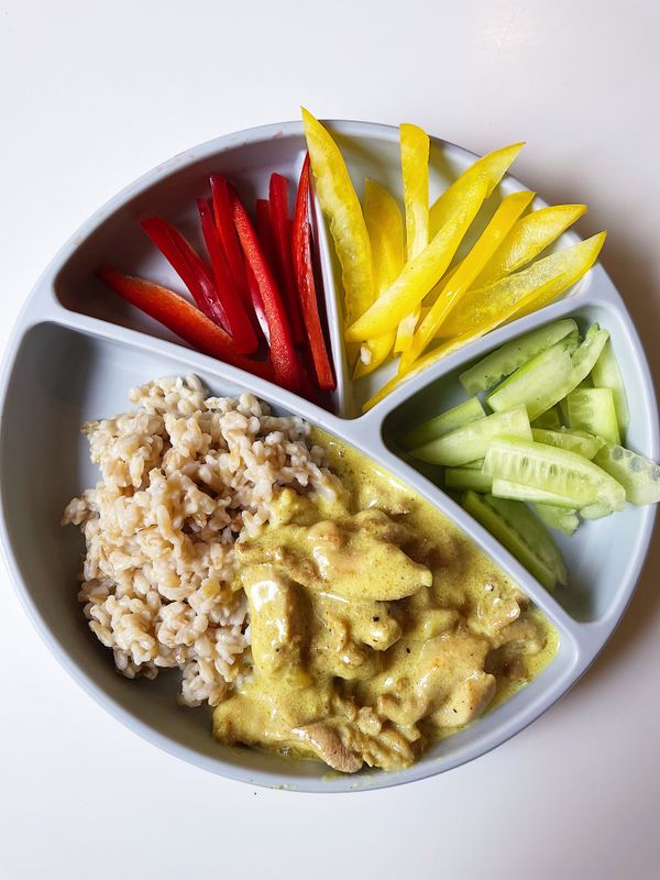 Freds currykyckling