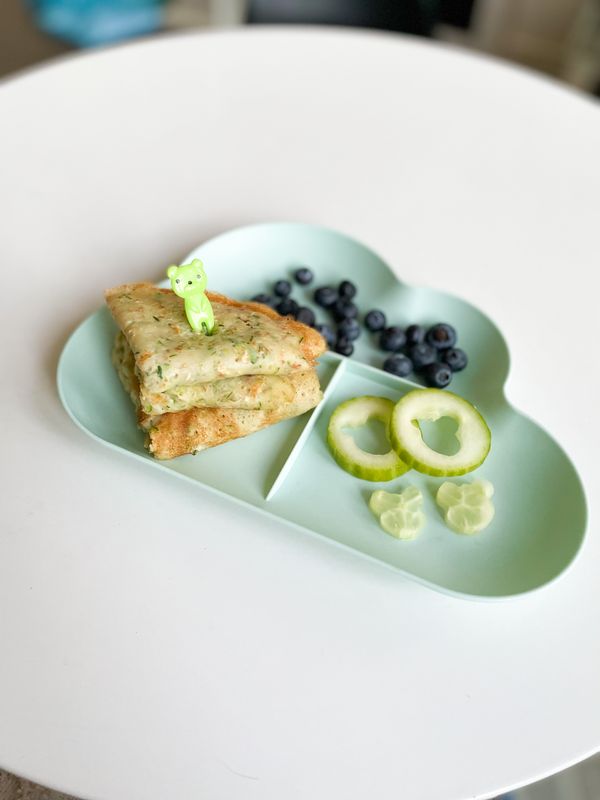 Äggfria zucchinipannkakor