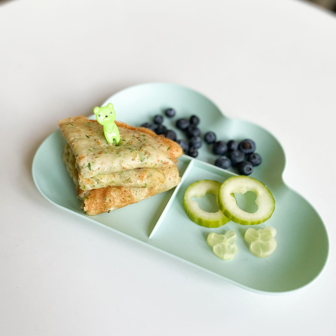 Äggfria zucchinipannkakor