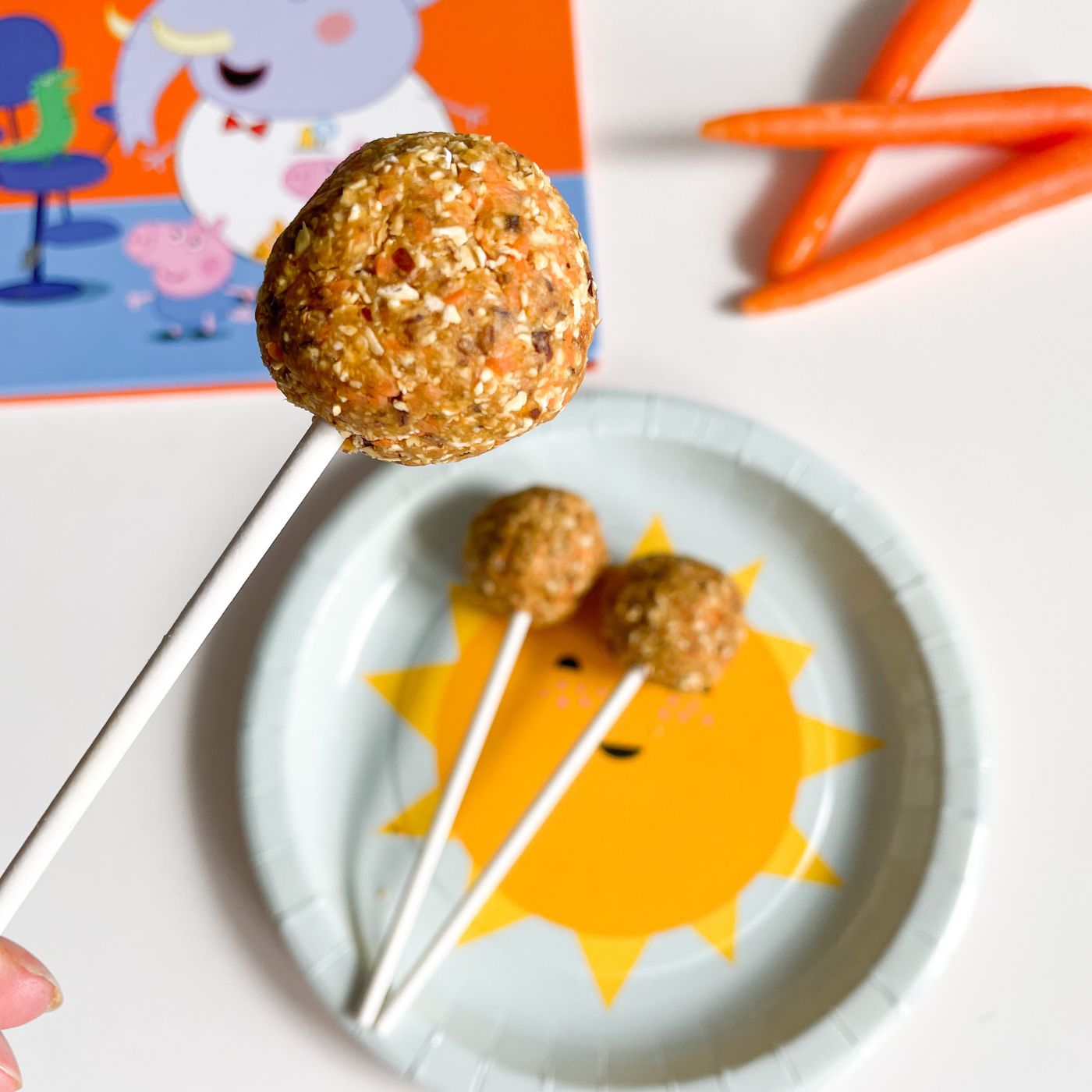 Havrebollar med morot