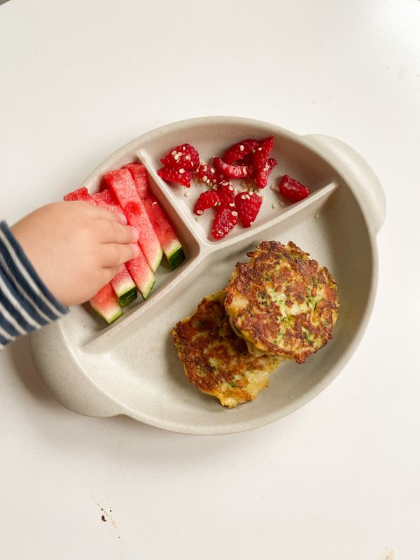 Halloumibiffar med grönsaker