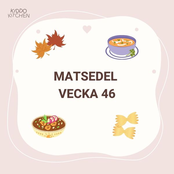 Matsedel vecka 46