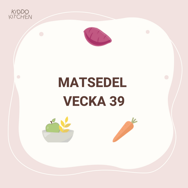 Matsedel vecka 39