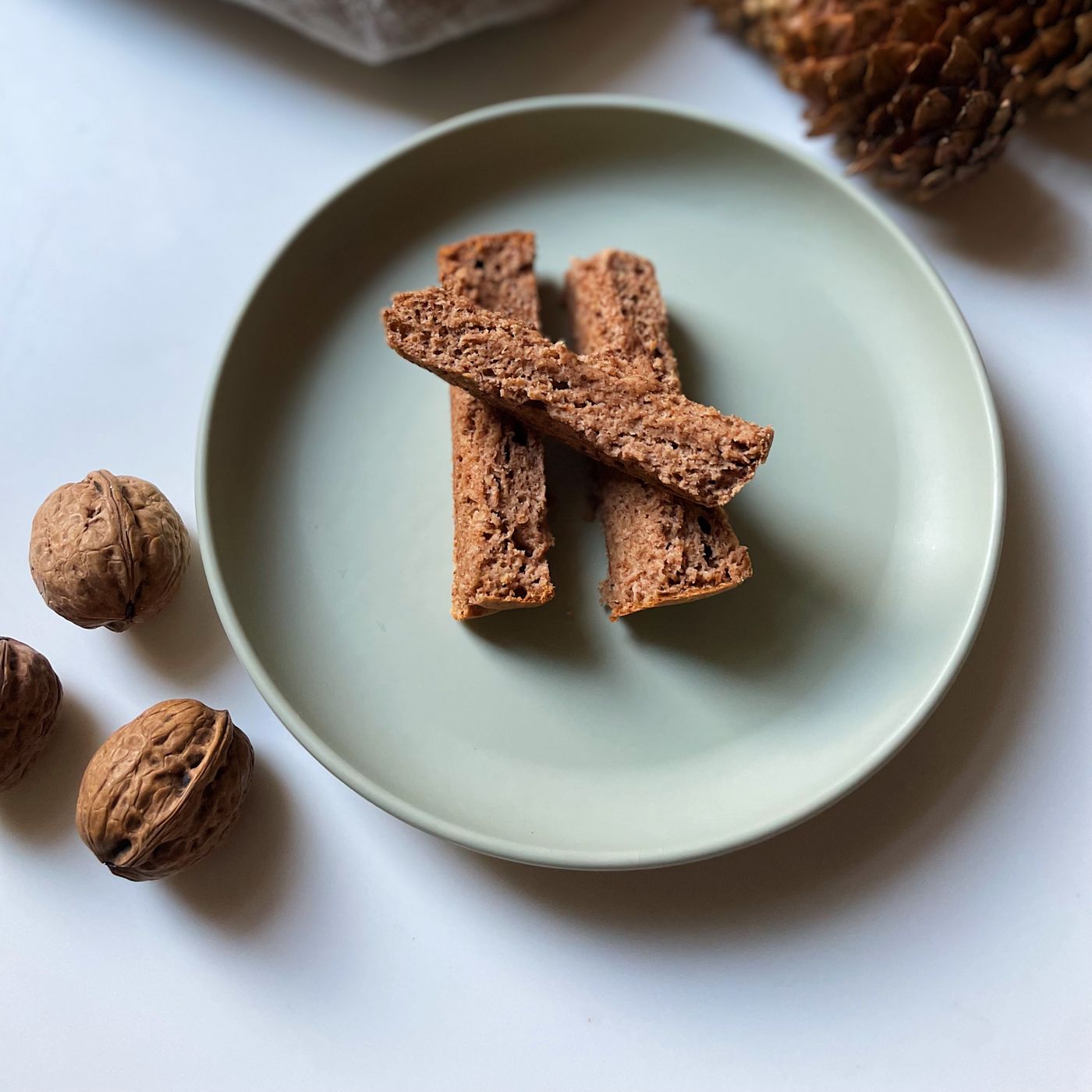 Grötpinnar med smak av pepparkaka