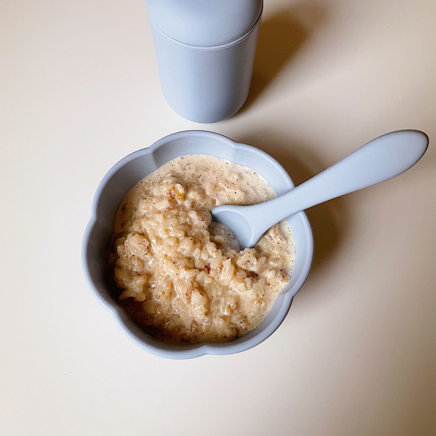 Risgrynsgröt i ugn med smak av pepparkaka