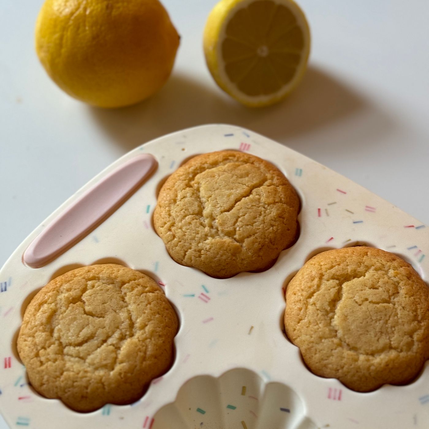 Citron- och honungsmuffins