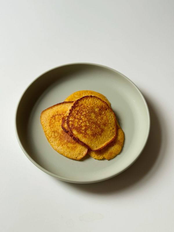 Pumpaplättar med mandel och vanilj