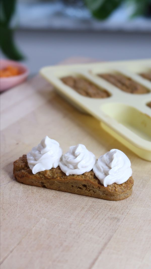 Grötpinnar med smak av morotskaka