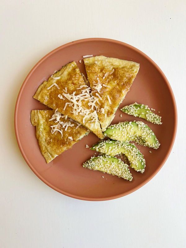 Broccoli-och äggtortilla
