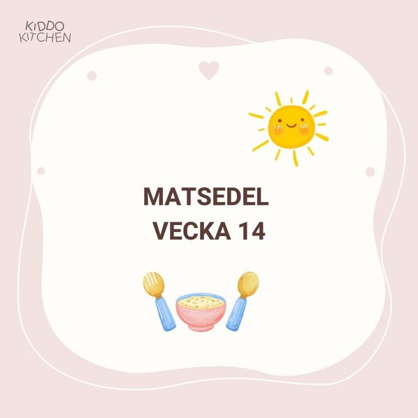 Matsedel vecka 15