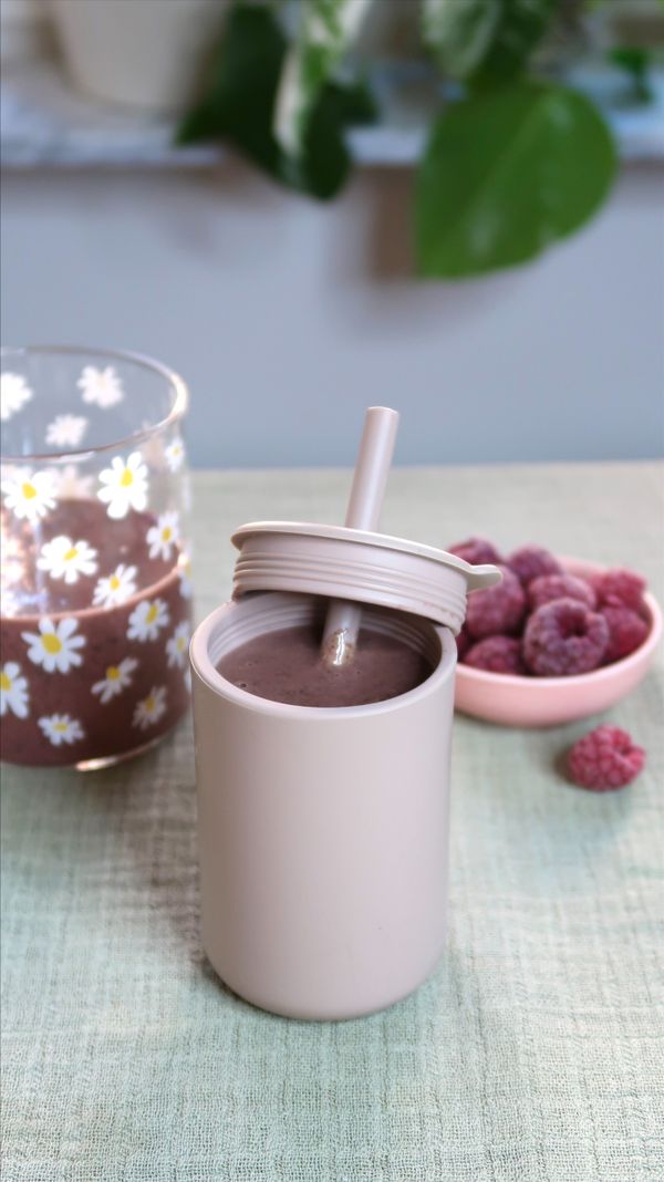 Järnrik hallonsmoothie