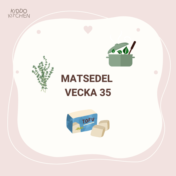 Matsedel vecka 35