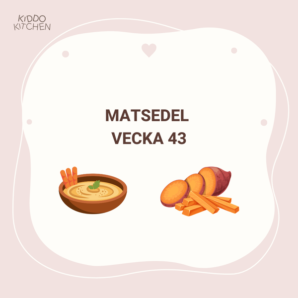 Matsedel vecka 43