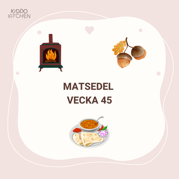 Matsedel vecka 45