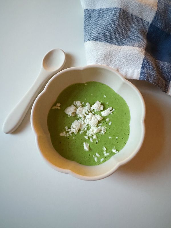 Broccolisoppa med fetaost