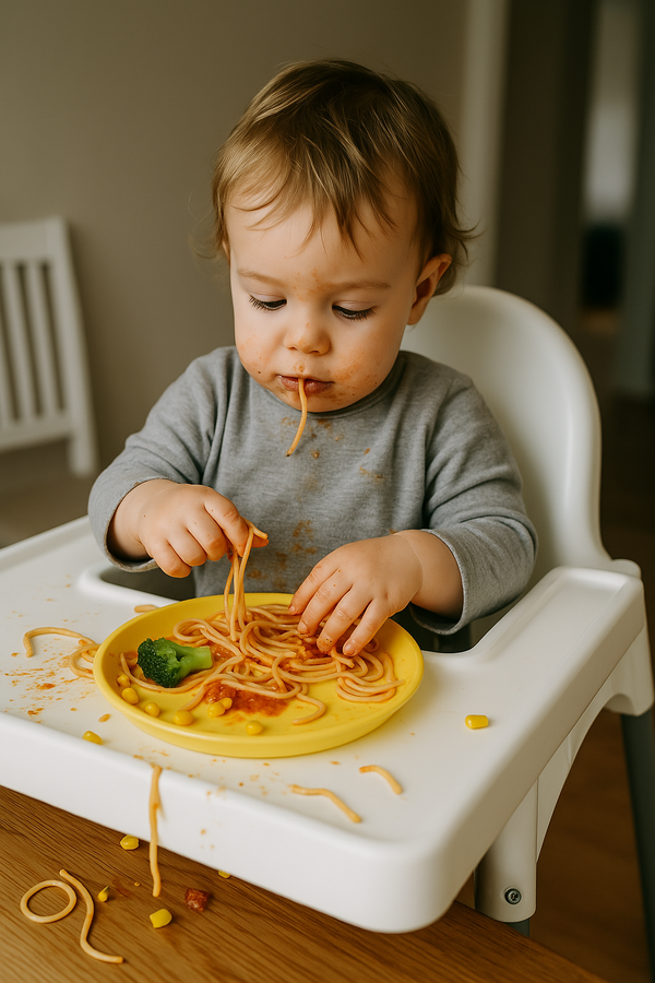 Lek med maten - mätt, utforskande eller uttråkad?