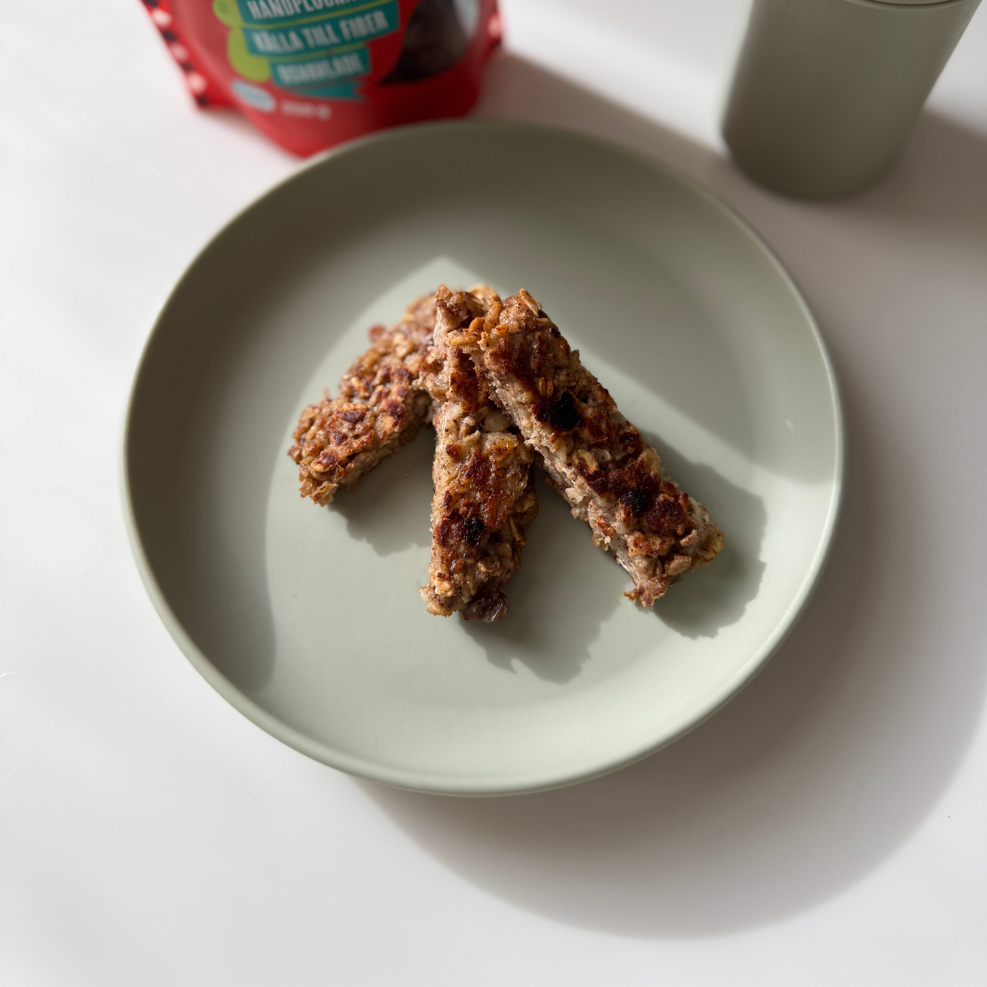 Grötpinnar i stekpanna