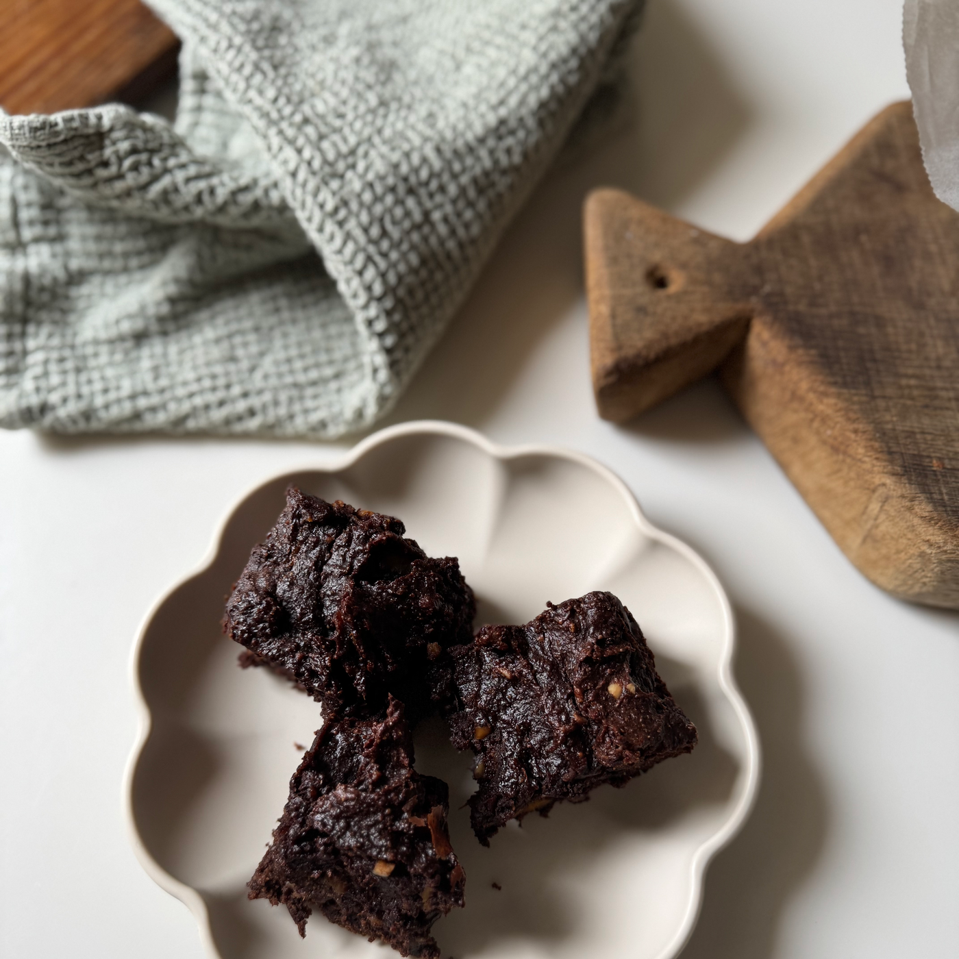 Brownie på sötpotatis