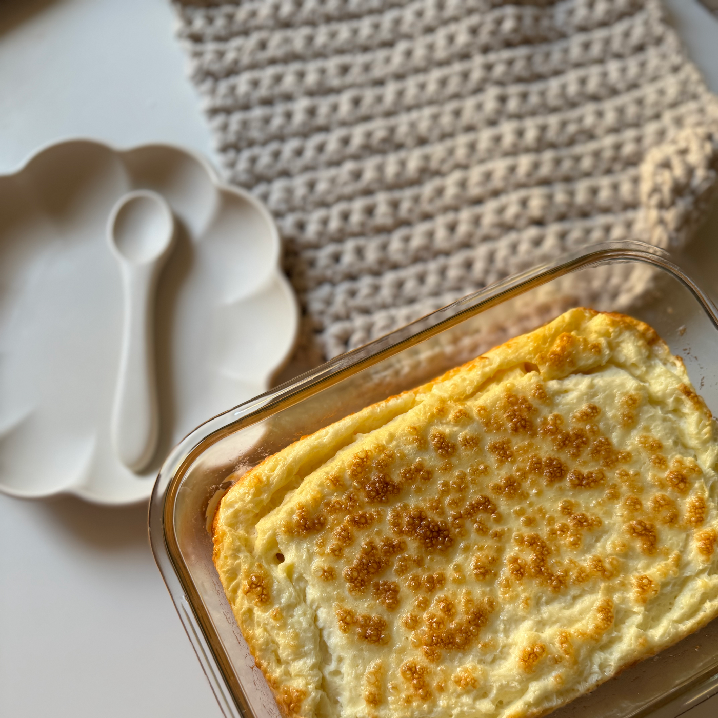 Ugnspannkaka på keso