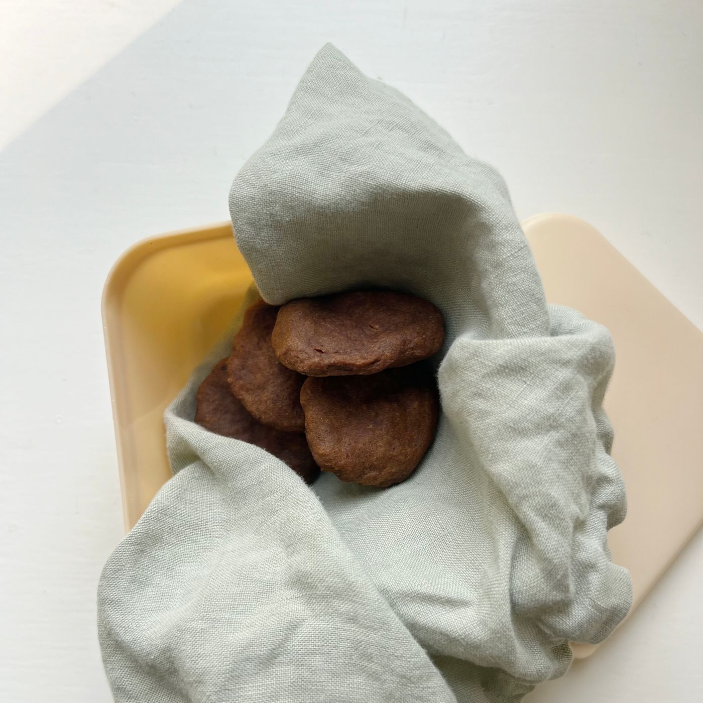 Sötpotatiskex med kakao