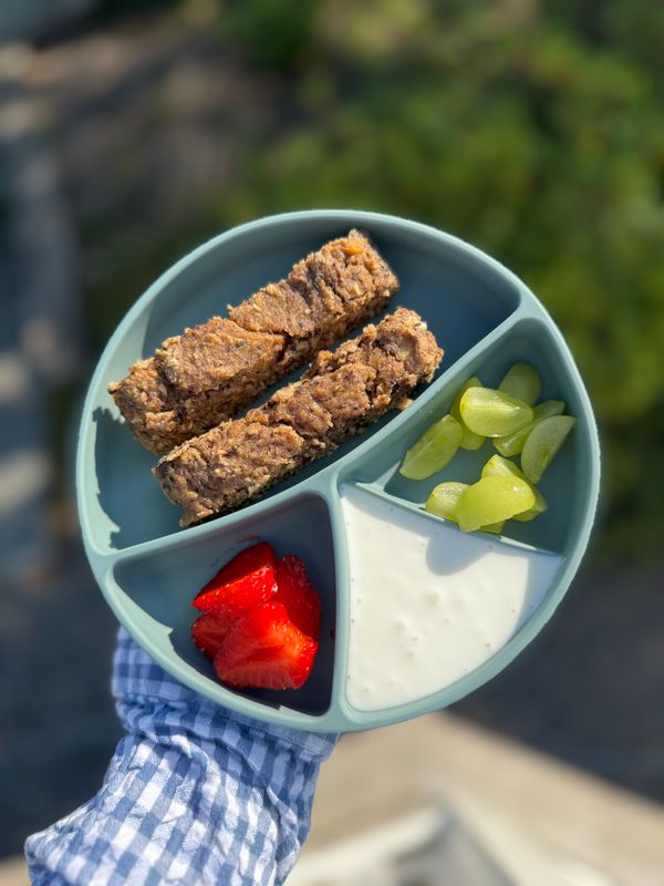 Grötpinnar med smak av äppelpaj
