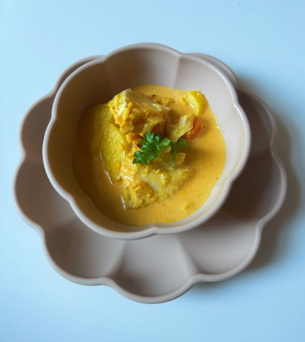 Fiskgryta med saffran