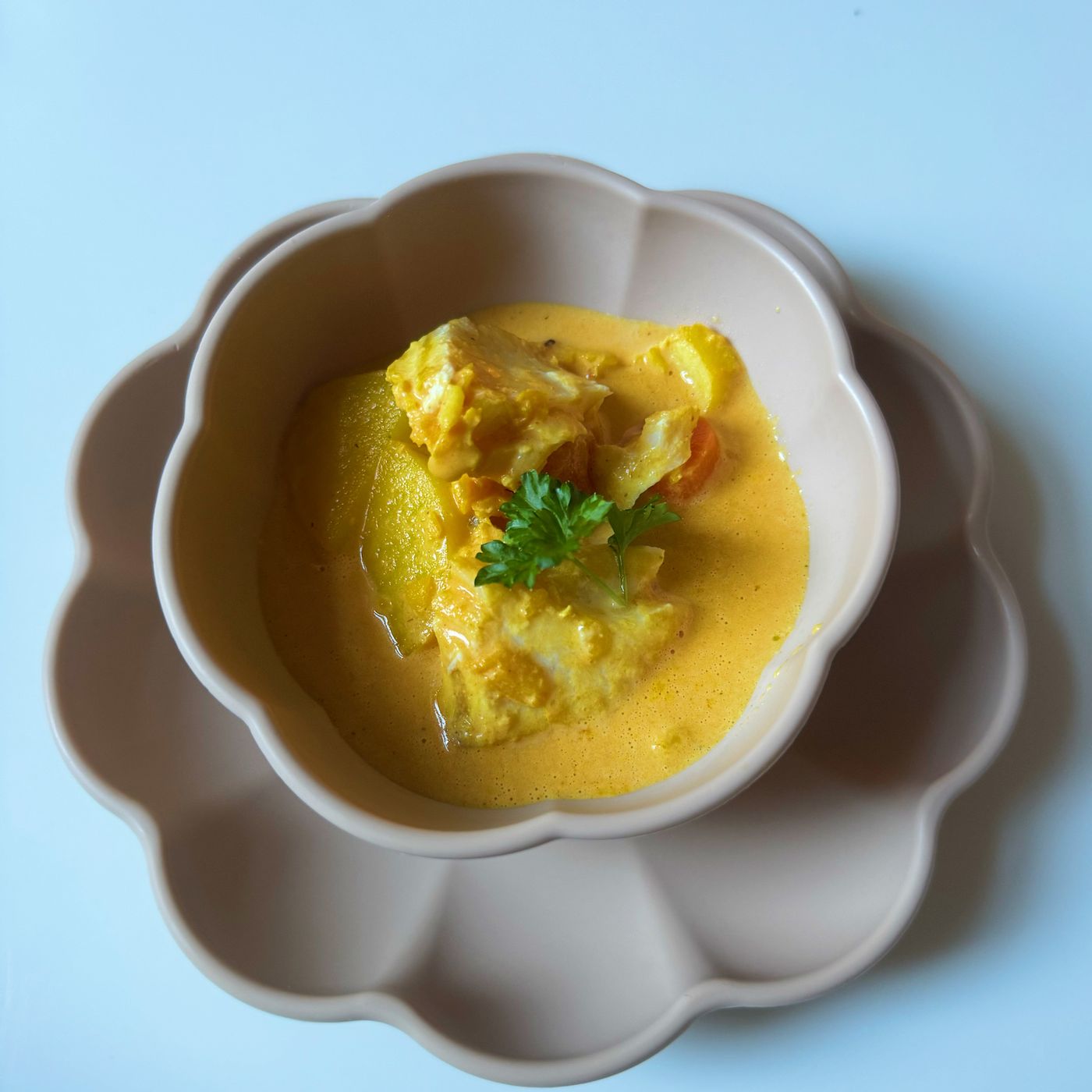 Fiskgryta med saffran